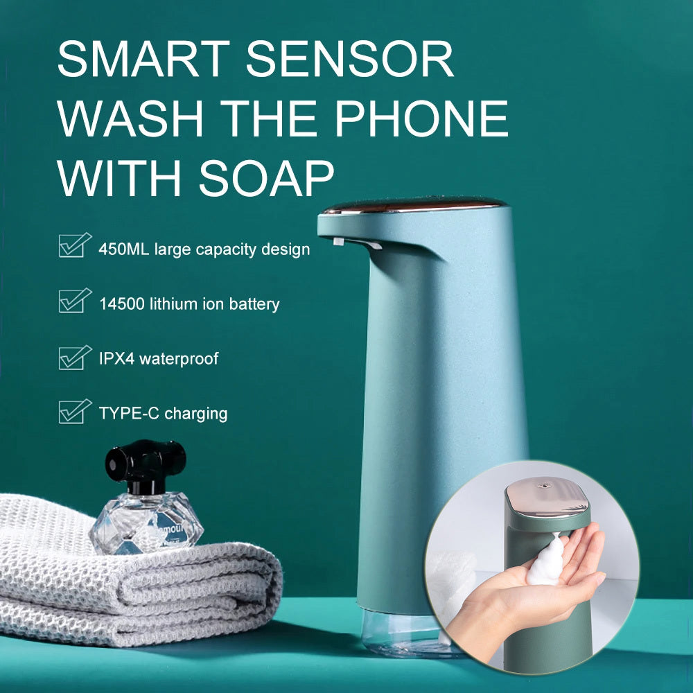 Automatic Soap Dispenser – Smart, Touch-Free Convenience.
